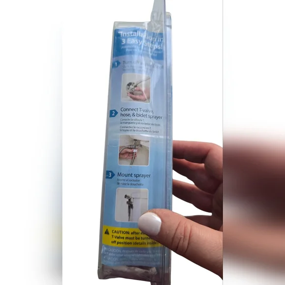 New/Unused Bandell Handheld Bidet - Sleek Silver - Picture 4 of 4